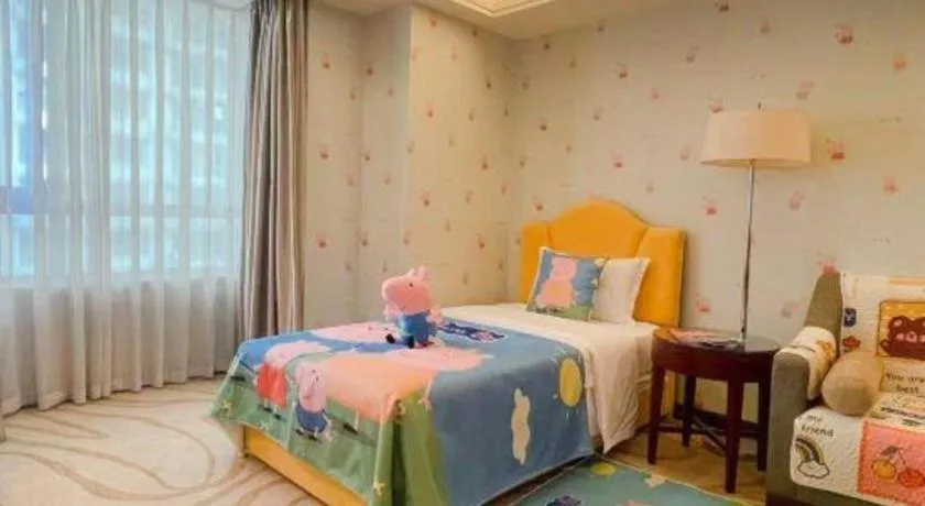 Bed in Chengdu Sovereign Hotel