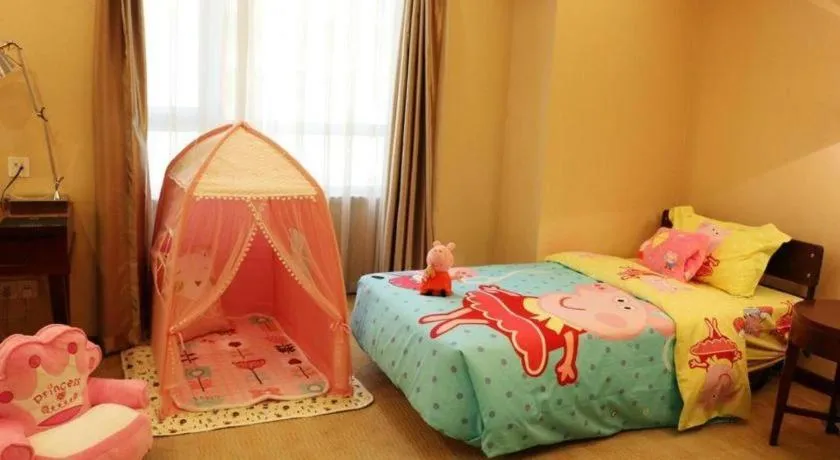 Bed in Chengdu Sovereign Hotel