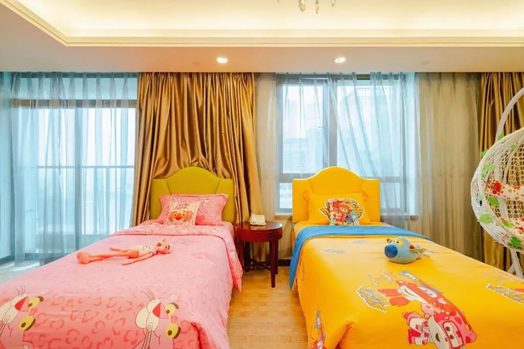 Bed in Chengdu Sovereign Hotel