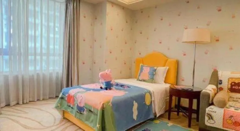 Bed in Chengdu Sovereign Hotel