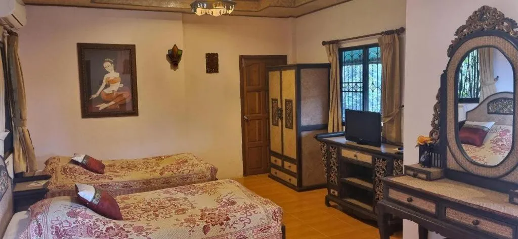 Bed in Phufatara Resort