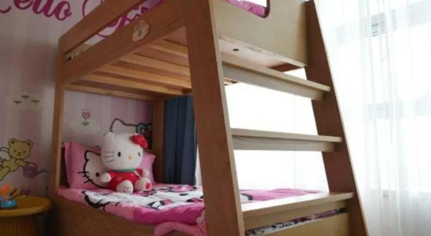 Bed in Fuyang International Trade Centre Hotel