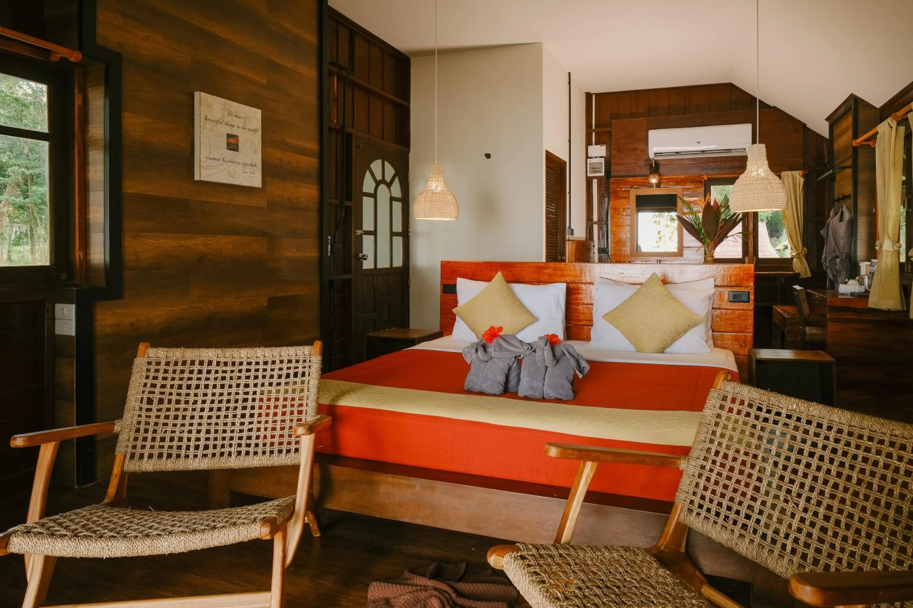 Photo of the whole room in JOY Bungalow Resort and Restaurant