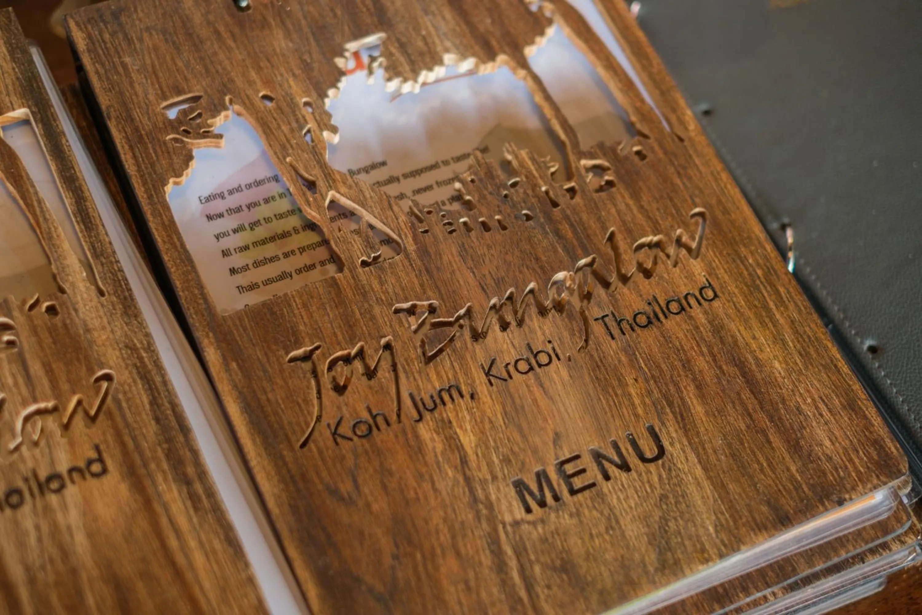 Property logo or sign in JOY Bungalow Resort and Restaurant