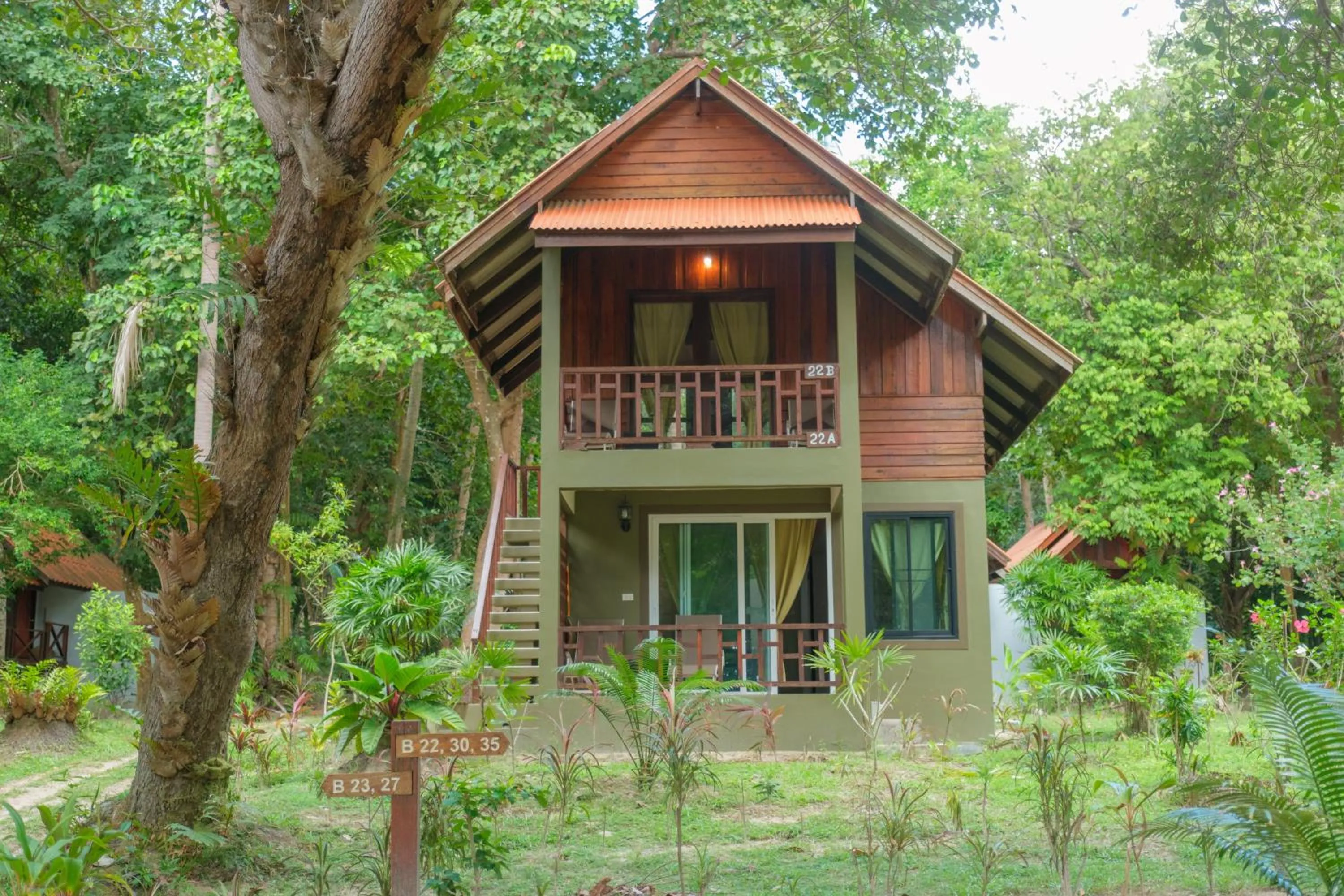 Property building in JOY Bungalow Resort and Restaurant