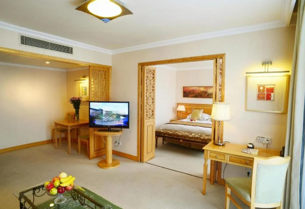 Bed in Beijing Friendship Hotel Jing Bin Building