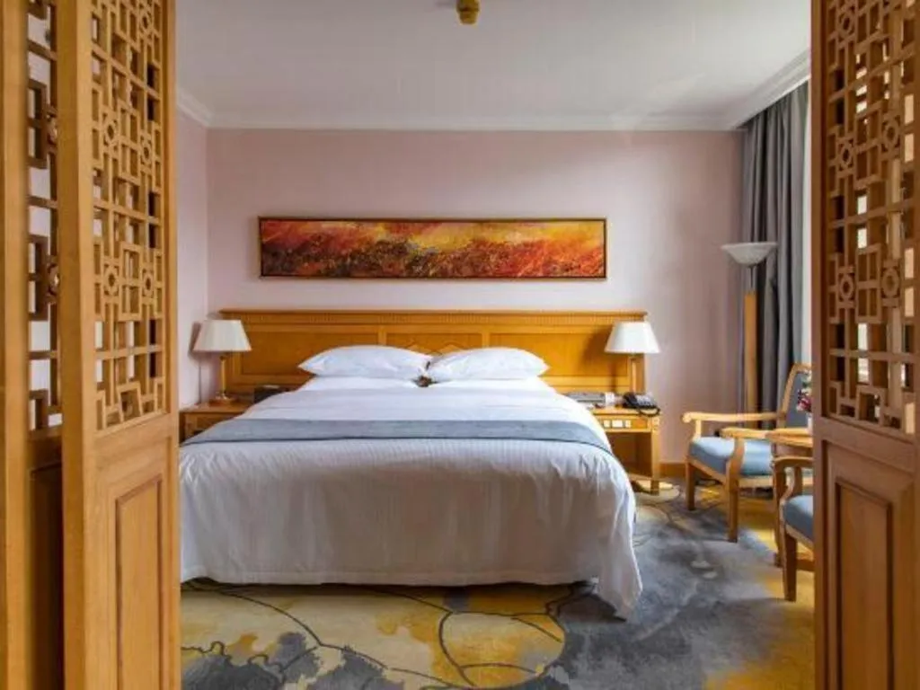 Bed in Beijing Friendship Hotel Jing Bin Building