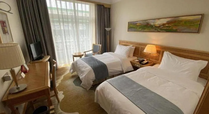 Bed in Beijing Friendship Hotel Jing Bin Building