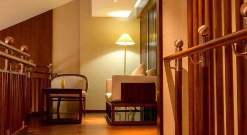 Bed in Tong Que Tai Jinling Hotel Tongling Anhui