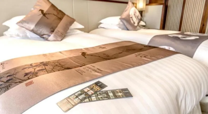 Bed in Tong Que Tai Jinling Hotel Tongling Anhui