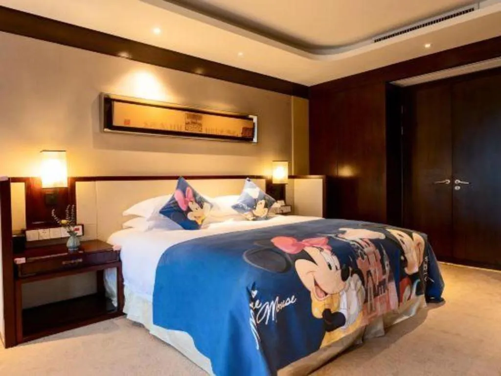 Bed in Tong Que Tai Jinling Hotel Tongling Anhui