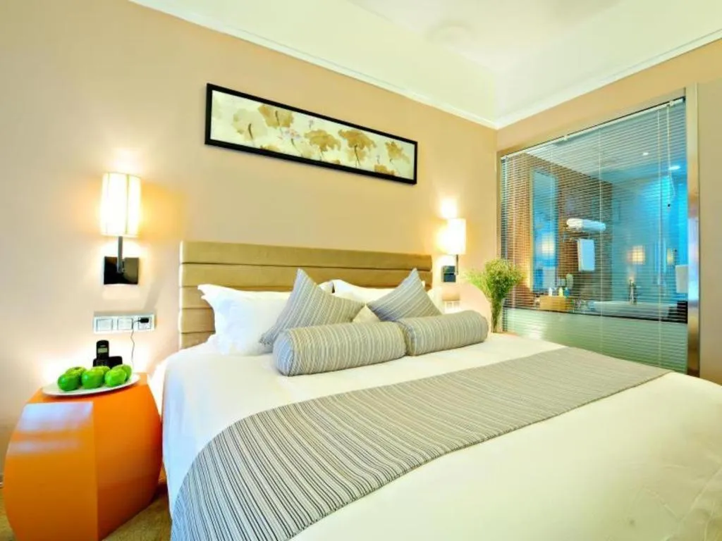 Bed in Xian Hotel New