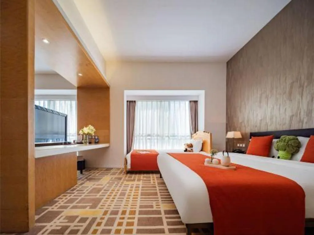 Bed in Xian Hotel New