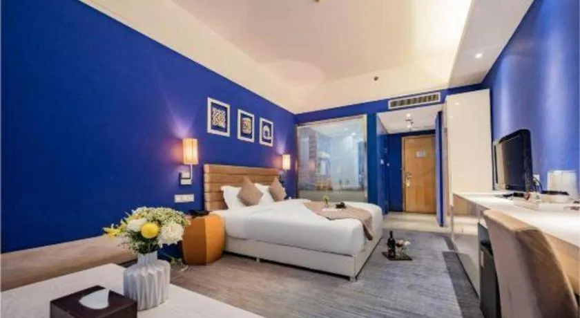 Bed in Xian Hotel New