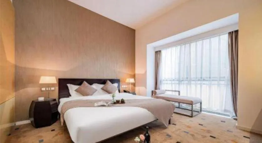 Bed in Xian Hotel New