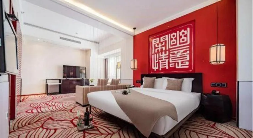 Bed in Xian Hotel New