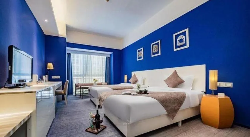 Bed in Xian Hotel New