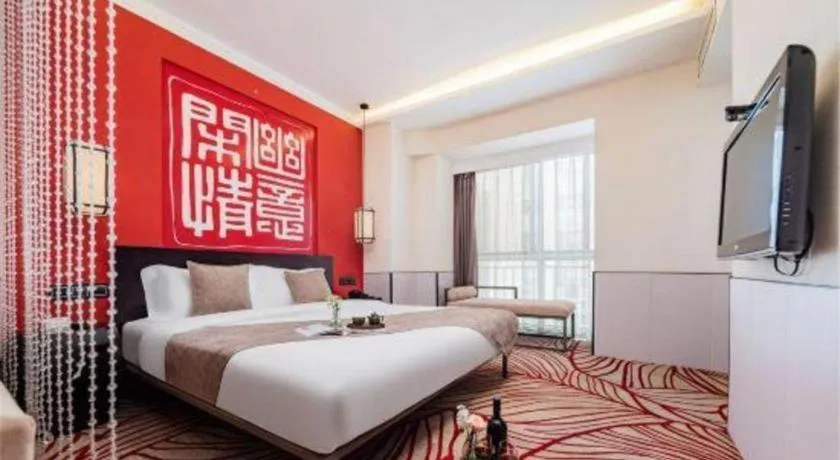 Bed in Xian Hotel New