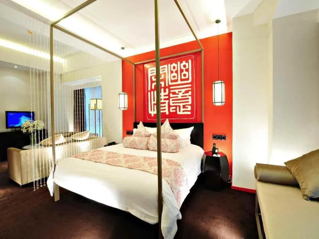 Bed in Xian Hotel New