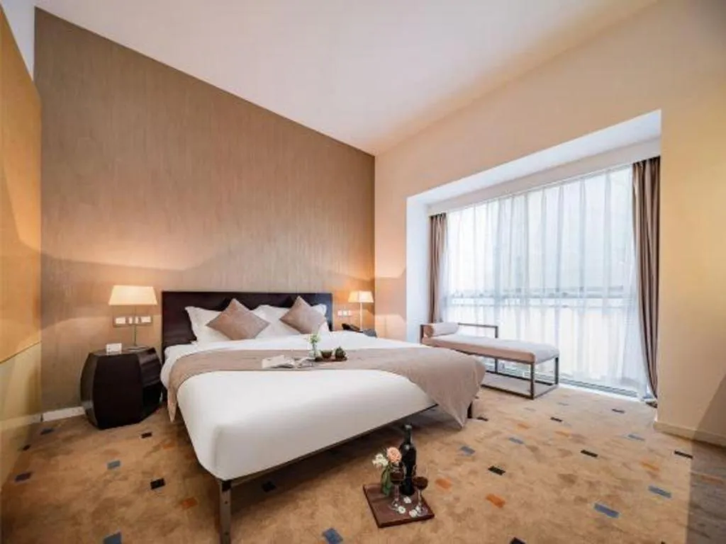 Bed in Xian Hotel New