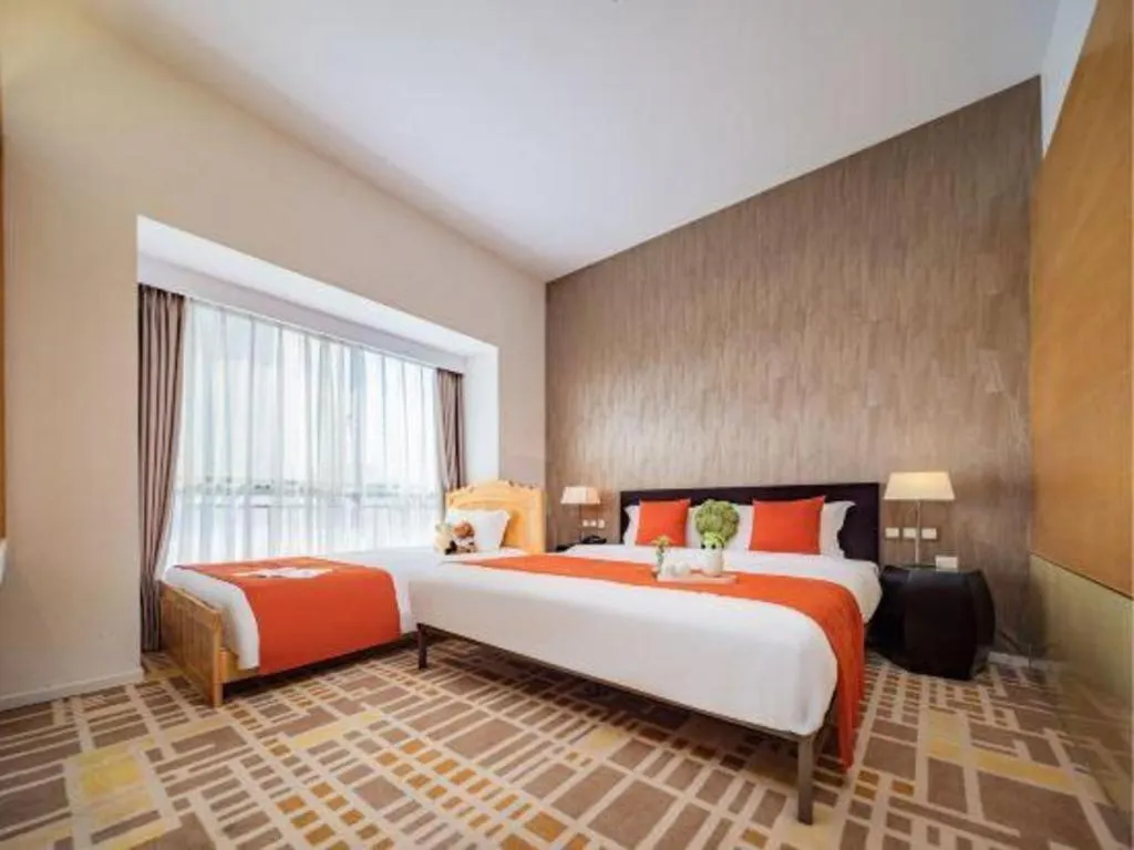 Bed in Xian Hotel New