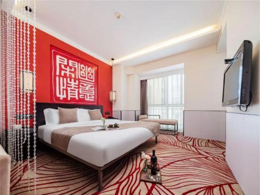 Bed in Xian Hotel New