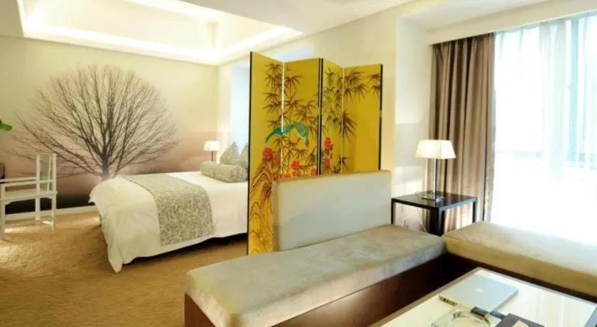 Bed in Xian Hotel New