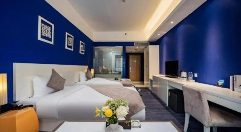 Bed in Xian Hotel New