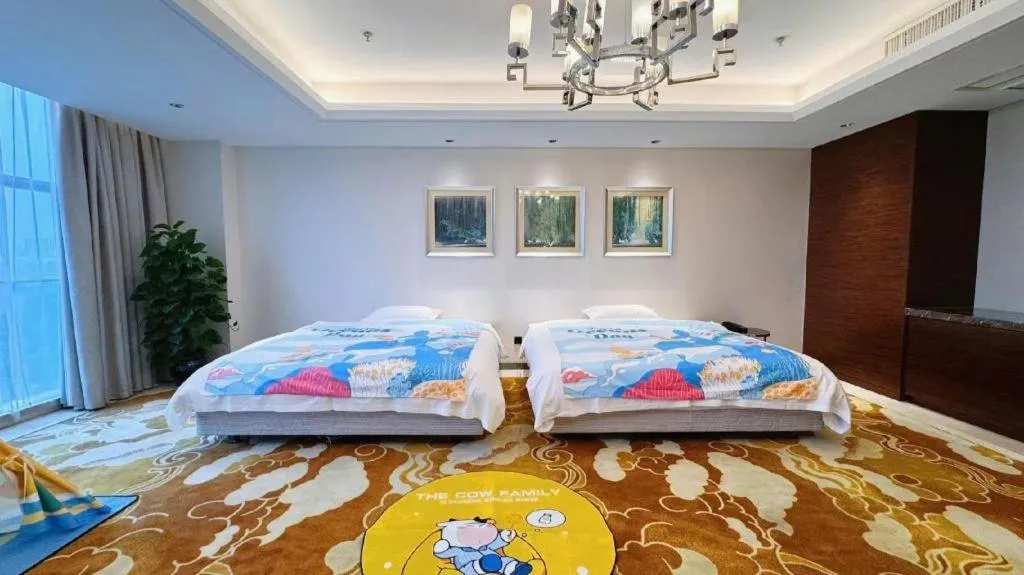 Bed in Nanjing Lakehome Hotels and Resorts