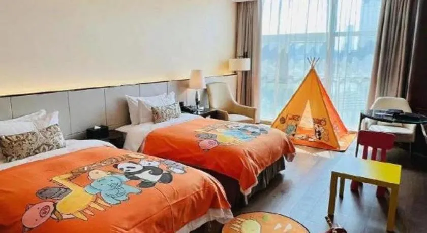 Bed in Nanjing Lakehome Hotels and Resorts