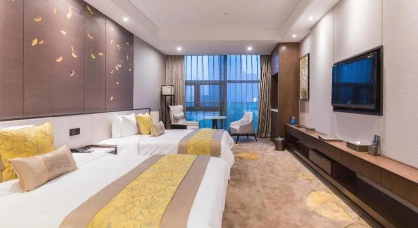 Bed in Nanjing Lakehome Hotels and Resorts