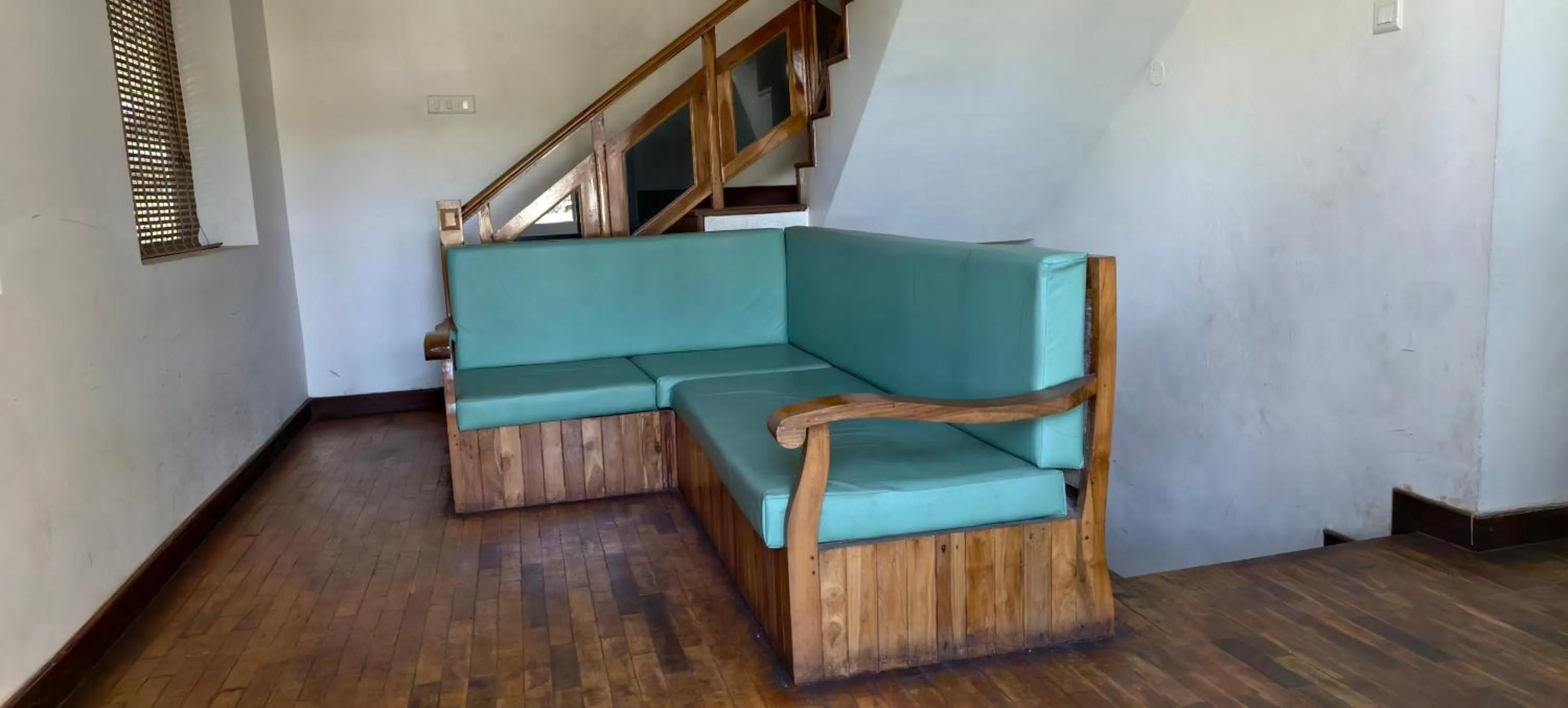 Seating area in Tree Elanza, Unit of Santhi Ayurvedic Resort