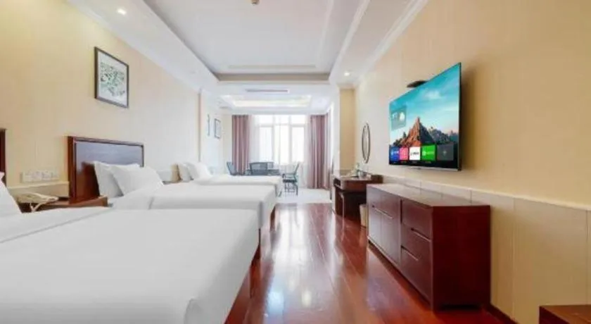 Bed in GreenTree Inn Suzhou Dongxing Road Xinye Square Express Hotel