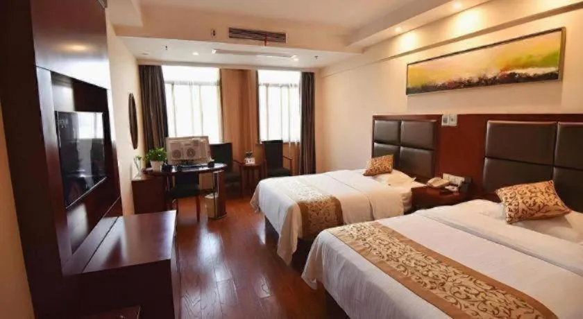 Bed in GreenTree Inn Anhui Xuancheng Ningguo NinGYAng East Road Darunfa Branch