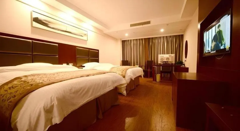 Bed in GreenTree Inn Anhui Xuancheng Ningguo NinGYAng East Road Darunfa Branch