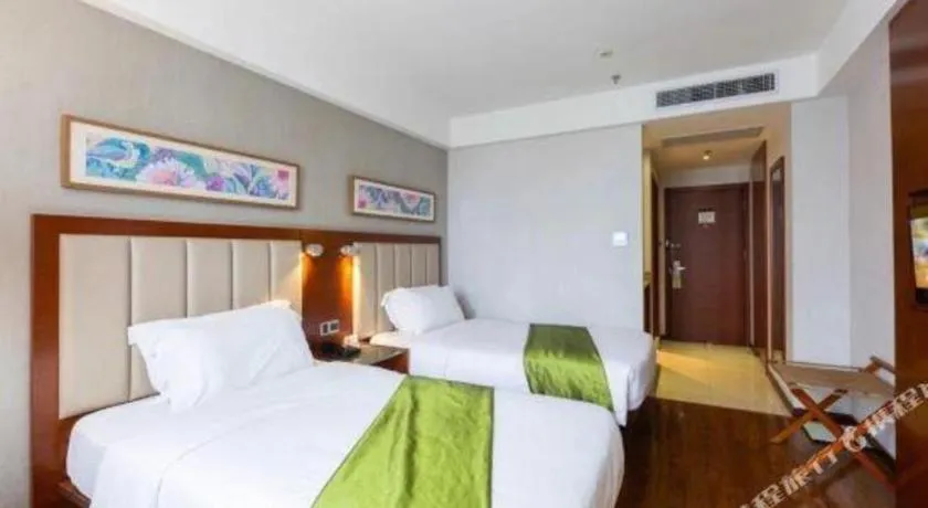 Bed in Yitel Guangzhou Pazhou Exhibition Center Chigang Metro Station