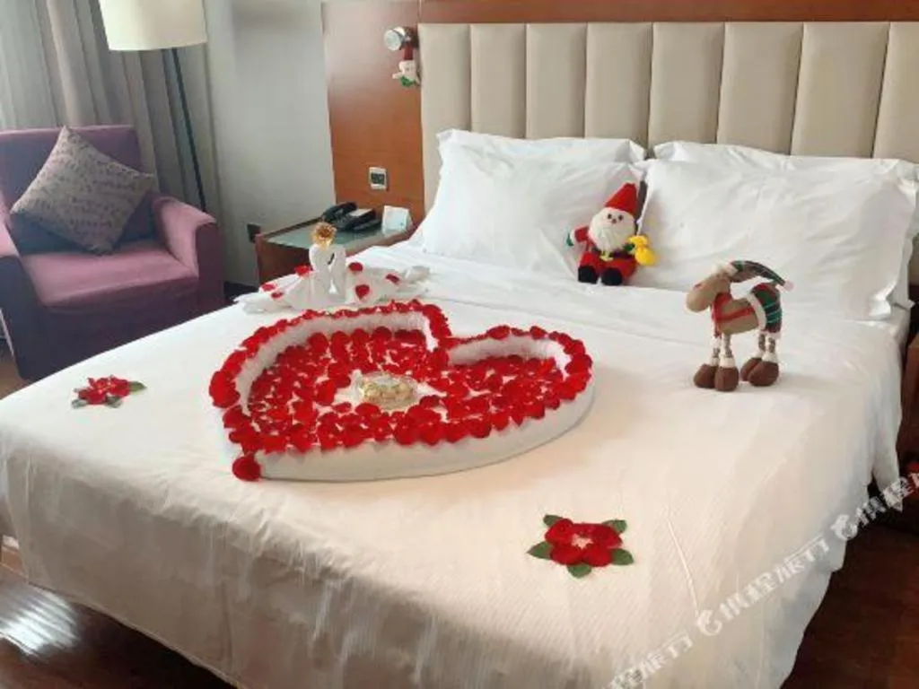 Bed in Yitel Guangzhou Pazhou Exhibition Center Chigang Metro Station