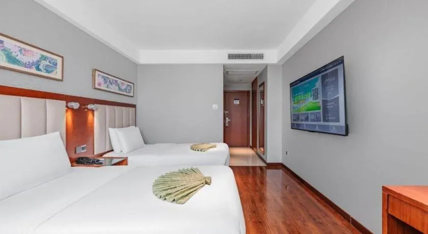 Bed in Yitel Guangzhou Pazhou Exhibition Center Chigang Metro Station