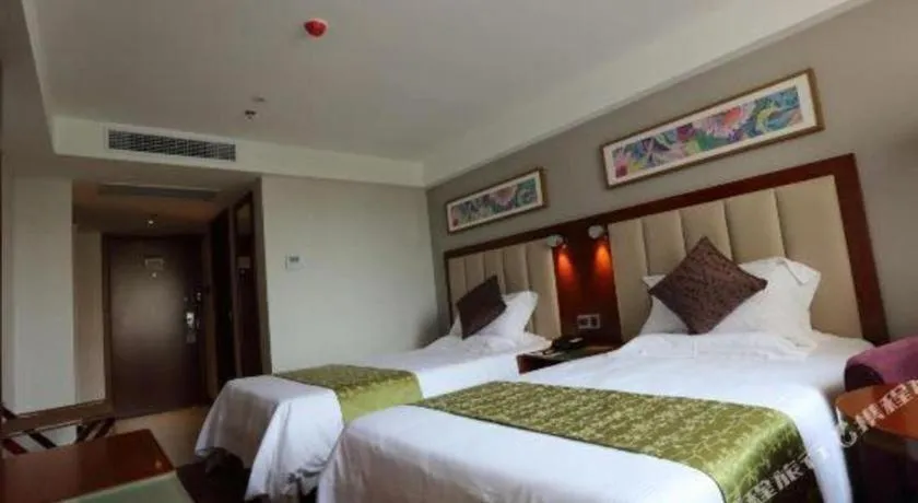 Bed in Yitel Guangzhou Pazhou Exhibition Center Chigang Metro Station