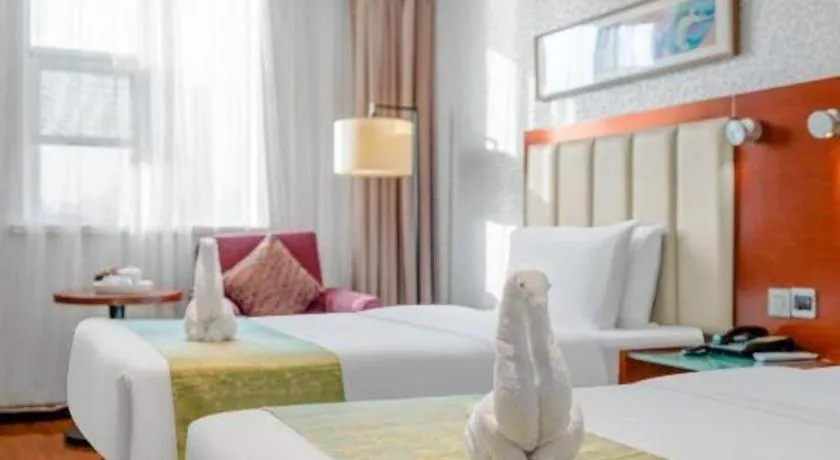 Bed in Yitel Guangzhou Pazhou Exhibition Center Chigang Metro Station