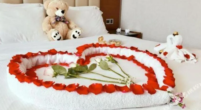 Bed in Yitel Guangzhou Pazhou Exhibition Center Chigang Metro Station