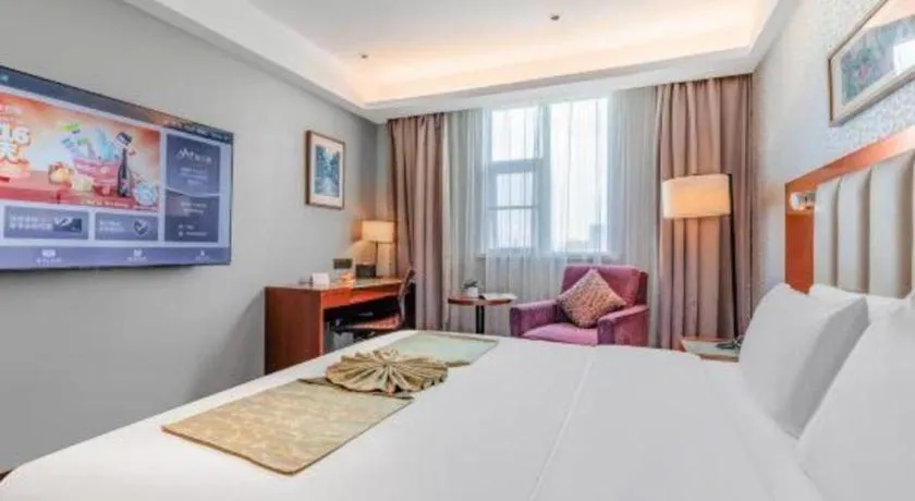 Bed in Yitel Guangzhou Pazhou Exhibition Center Chigang Metro Station