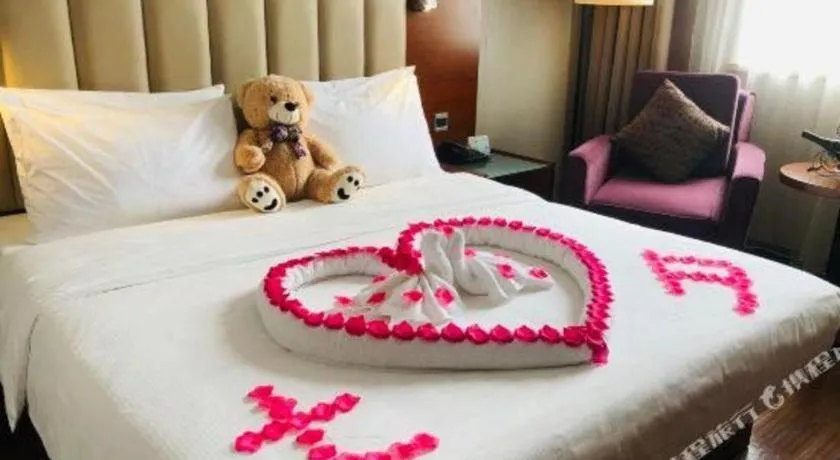 Bed in Yitel Guangzhou Pazhou Exhibition Center Chigang Metro Station