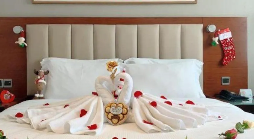 Bed in Yitel Guangzhou Pazhou Exhibition Center Chigang Metro Station