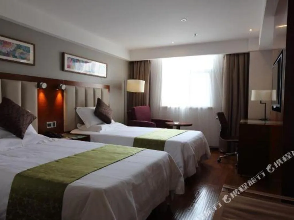 Bed in Yitel Guangzhou Pazhou Exhibition Center Chigang Metro Station