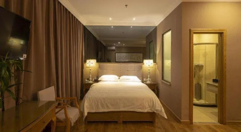 Bed in Hohhot Shanghua Boutique Hotel