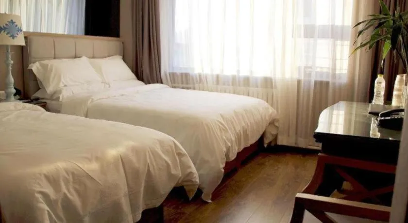 Bed in Hohhot Shanghua Boutique Hotel