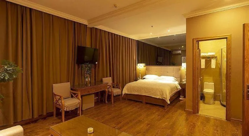 Bed in Hohhot Shanghua Boutique Hotel