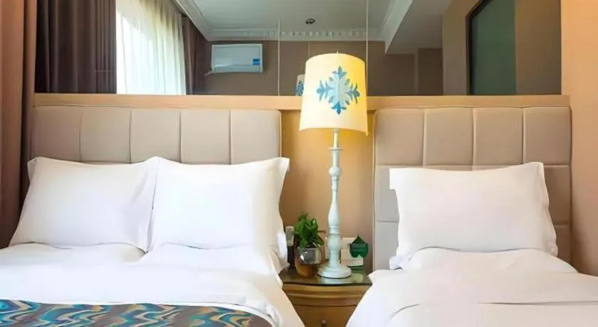 Bed in Hohhot Shanghua Boutique Hotel