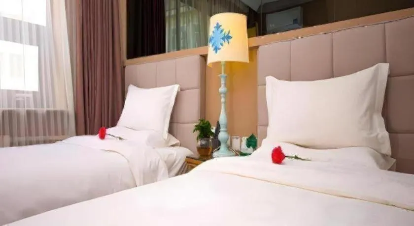 Bed in Hohhot Shanghua Boutique Hotel